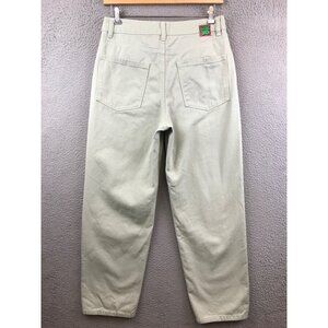 Empyre Tori Sage Skate Jean Womens 10 Relax Loose Fit Jeans Green Pockets